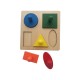 Shape Puzzles Motessori 5-Shape Preschool Equipment Early Development Baby Toy